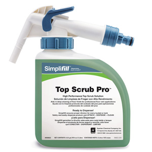Spartan Simplifill™ Top Scrub Pro Floor Scrub Solution