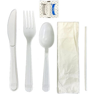 Victoria Bay Wrapped Heavyweight Cutlery Kit