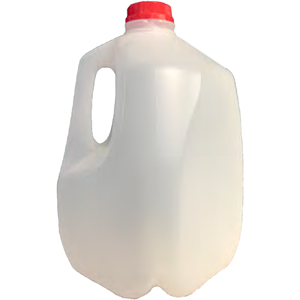 Plastic Milk Jug with Lid
