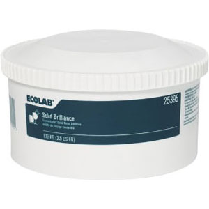 Ecolab Solid Brilliance Concentrated Rinse Additive