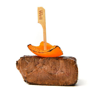 Boat Oar Steak Marker - Well