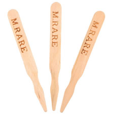 AmerCareRoyal® Wood Steak Marker - MEDIUM RARE
