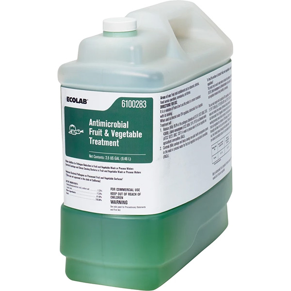 EcoLab Antimicrobial Fruit & Vegetable Treatment